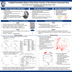 Methodology Data Goals Thought Analysis via Text Mining Social
