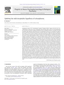 Updating the mild encephalitis hypothesis of