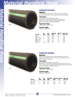 Material Handling Hose Material Handling Hose