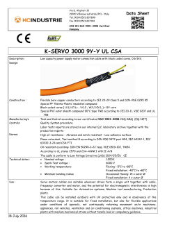 k-servo 3000 9y-y ul csa