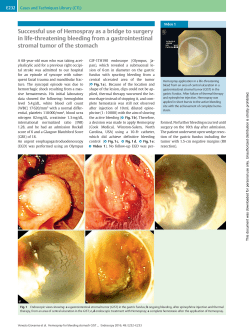 Successful use of Hemospray as a bridge to surgery in life