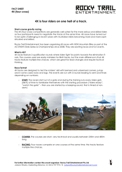 4X is four riders on one hell of a track.