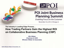 How Trading Partners Gain the Highest ROI on Collaborative