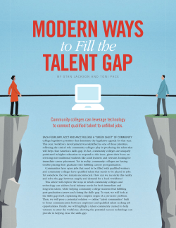 Modern Ways to Fill the Talent Gap