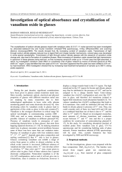 Effect of V2O5 on the crystallization of sodium silicate glasses