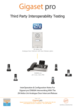 Third Party Interoperability Testing