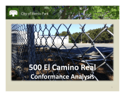 500 El Camino Real - City of Menlo Park