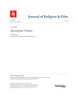Apocalyptic Visions - DigitalCommons@UNO