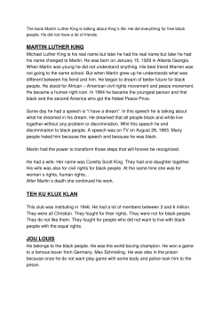 martin luther king teh ku klux klan jou louis