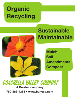Organic Recycling