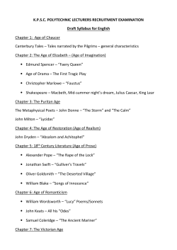 leCTURER IN ENGLISH IN GOVT.POLYTECHNIC