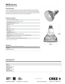 BR30 Series - Cree Canada