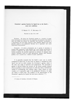 Gruneisen`s gamma function for liquid iron at the Earth`s outer core