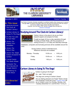 Studying Around The Clock At Carlson Library!