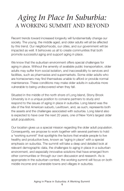 Aging In Place In Suburbia - The National Aging In Place Council