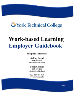 What is Work-based Learning