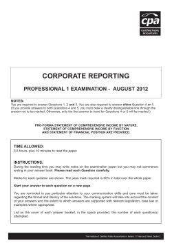 August 2012 - CPA Ireland