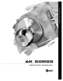 6K Series Service Manual