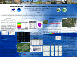 "A Wild Weather Day" Historic April 27th 2011 Super Tornado