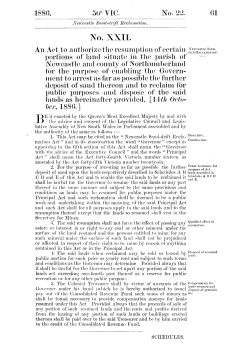 No. XXII. - NSW Legislation