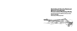 Switchback Gravity Railroad Preservation Planning Study