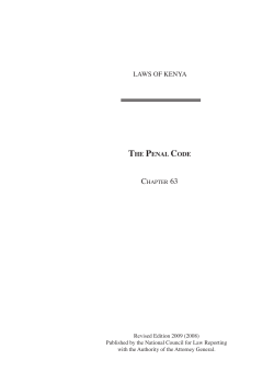 the penal code