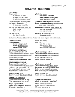 Library Phrase Lists