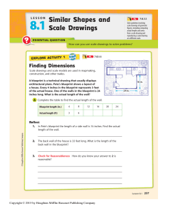 Similar Shapes and Scale Drawings