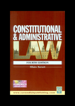 Hilaire Barnett-Constitutional and Administrative Law