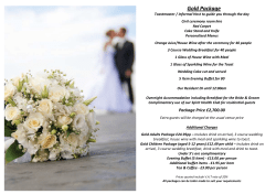 Gold Package - Holiday Inn Leicester