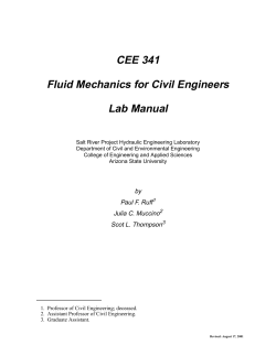 CEE 341 Lab Manual