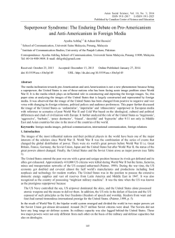 Superpower Syndrome: The Enduring Debate on Pro