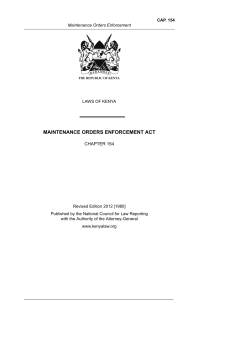 maintenance orders enforcement act