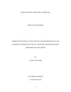 CHAPTER ONE