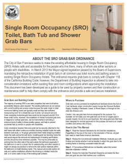 Single Room Occupancy (SRO)