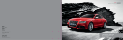 The new Audi RS 5 Coup&eacute; Pricing and Specification Guide