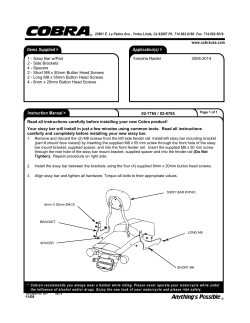 Instruction Manual