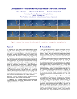 Composable Controllers for Physics