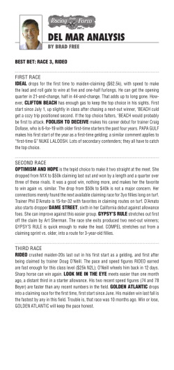 DMR.4PG.0818 - Golden Gate Fields