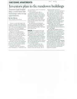 Investors plan to fix rundown buildings (Nov. 10, 1993)