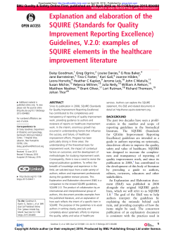 Explanation and elaboration of the SQUIRE