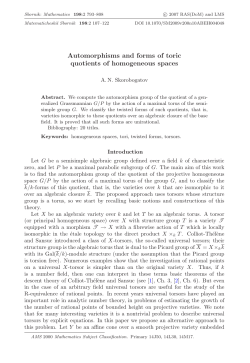 Automorphisms and forms of toric quotients of homogeneous spaces