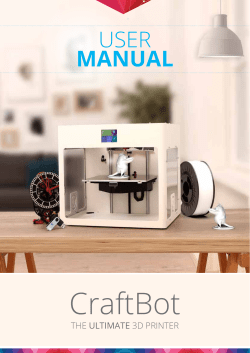 CraftBot User Manual