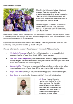 Purple Haze - Ellen Stirling Primary School