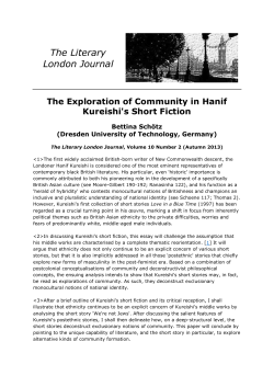 The Literary London Journal