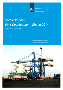 Sector Report Port Development Ghana 2014
