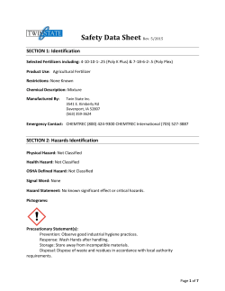4-10-10-1-.25 Poly K Plus and 7-18-6-2-.5 Ploy Plex