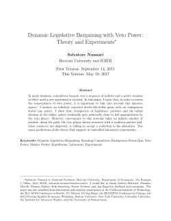 Dynamic Legislative Bargaining with Veto