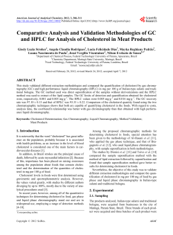 Comparative Analysis and Validation Methodologies of GC and