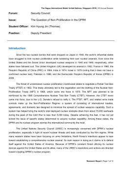 Introduction - THIMUN Singapore